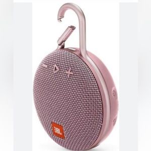 JBL Clip 3 Portable Waterproof Wireless Bluetooth Speaker - Pink